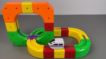 13 Minute ASMR Toy Unboxing: Magical Track Cube Track Car Toy | Toy Review