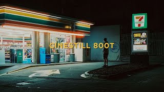 My First Roll of Cinestill 800T at Night | Film Photography in Melbourne