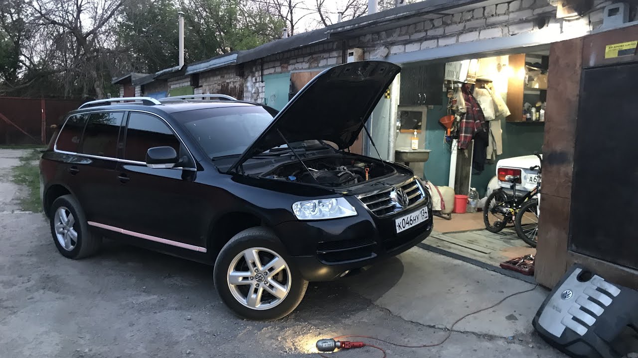 Замена осушителя кондиционера туарег