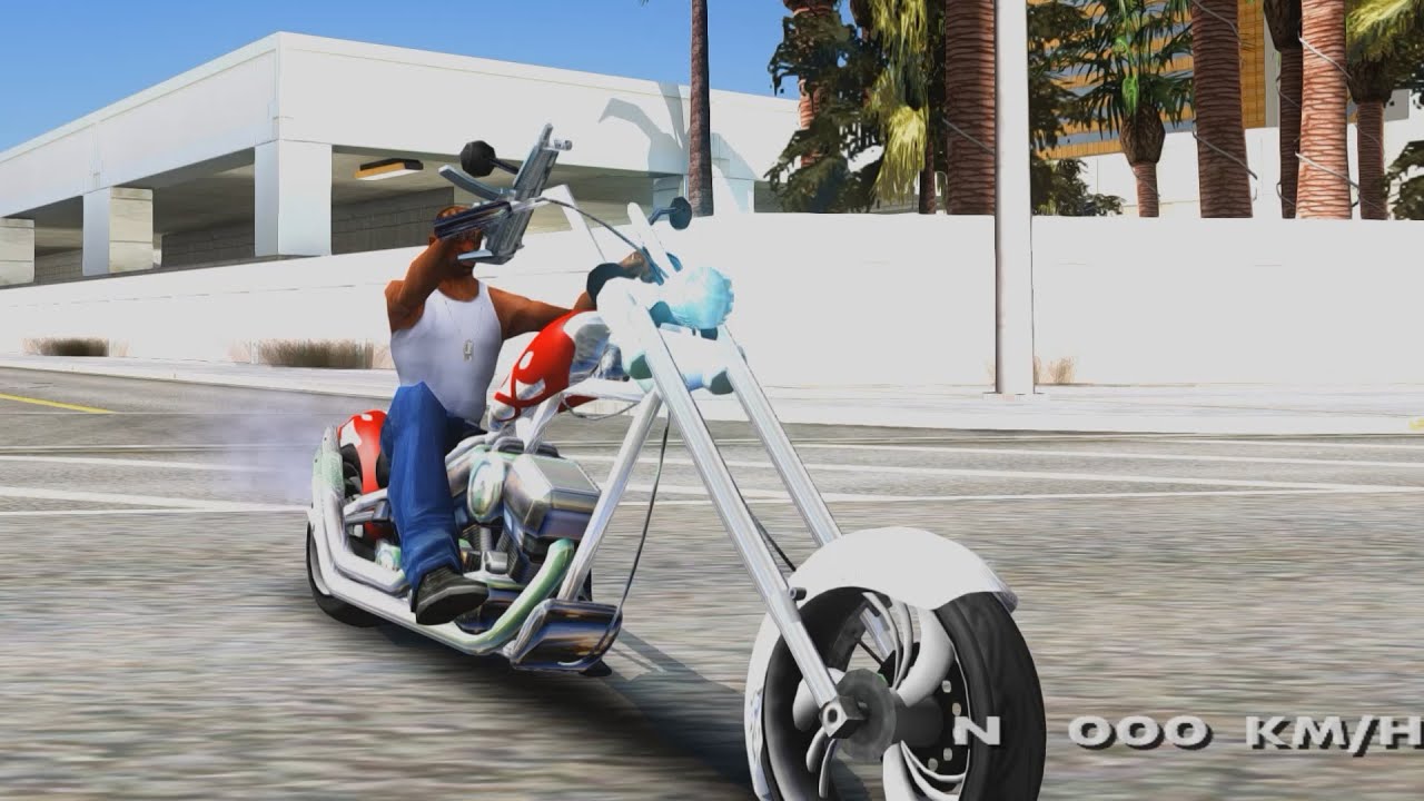 Freeway Chopper 2.2 GTA San Andreas 1440p / 2,7K _REVIEW YouTube