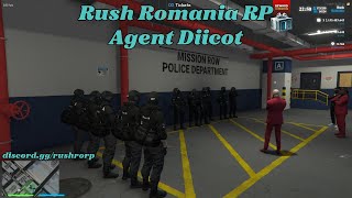 GtaV FiveM - Rush Romania - Agent Diicot in actiune de Noapte