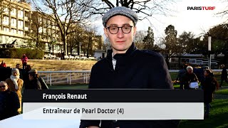 François Renaut, entraîneur de Pearl Doctor (Dimanche 3 mars à Auteuil)