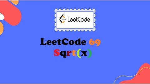 leetcode 69 sqrtx  | Top 150 Interview Questions | Java Solution for Beginners