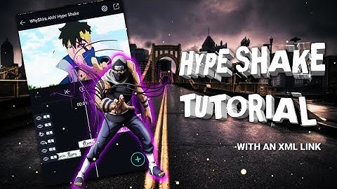 Hype Shake Tutorial on alightmotion v3.10.2 [Free Preset] #alightmotion #tutorial #naruto
