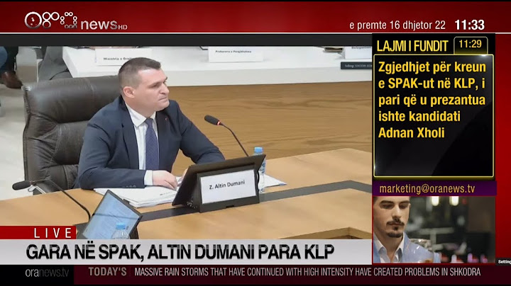 Gara për kreun e ri të SPAK, flet kandidati Altin Dumani