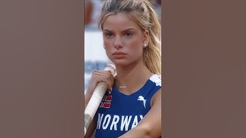 She is going viral over this! 🥶 #polevault #sports #olympics #womenspolevault #sportsshorts