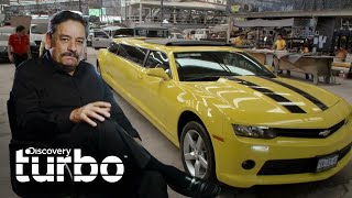 Martín recuerda su asombroso Camaro hecho Limusina | Lo mejor de Mexicánicos | Discovery Turbo