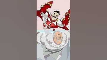 OMNIMAN VS CONQUEST #invincible #amazonprime #omniman #conquest #shorts #ytshorts #vs #yt