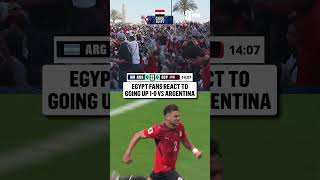 Cairo LOVED that first goal from Egypt