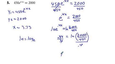 Algebra 2 Chapter 16.2 Exercises 1-14, Solve Exponential Equations