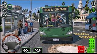 🚍 New Mini Coach Driving Simulator Gameplay | Real Bus Driving Android Gameplay 2026 screenshot 2