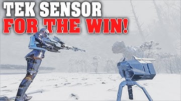 The TEK SENSOR Saved Our Teleporter! | Ark Genesis Official Small Tribes PVP E31