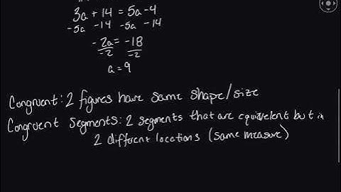 1 2 Line Segments and Distance