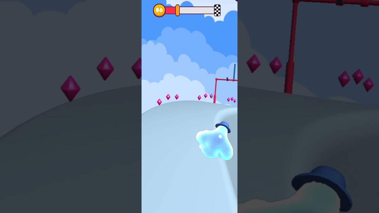 Blob runner 3D | Satisfying videos | Funny gameplay #86 