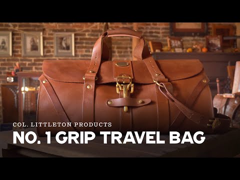 No. 1 Grip Leather Travel Bag - Colonel Littleton