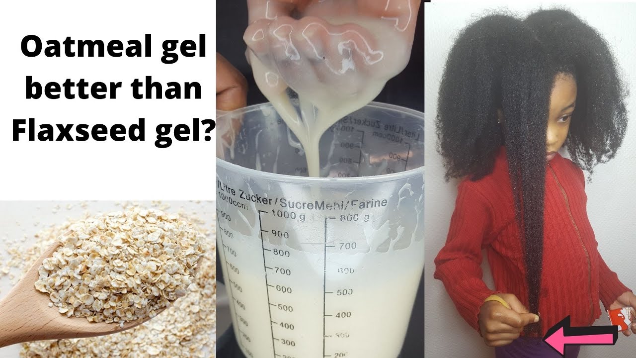 How do you make oatmeal water for your hair?