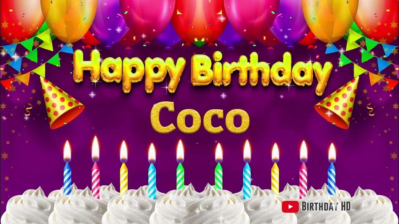 Coco Happy birthday To You - Happy Birthday song name Coco 🎁 
