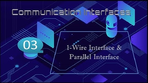 Communication Interface | 1-wire Interface | Parallel Interface