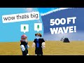 Roblox Voice Chat BUT A 500ft Tsunami HITS