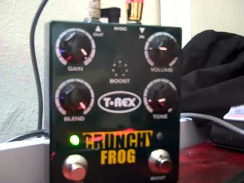 T-REX Crunchy Frog Overdrive レア 希少 T-Rex Crunchy Frog | Reverb