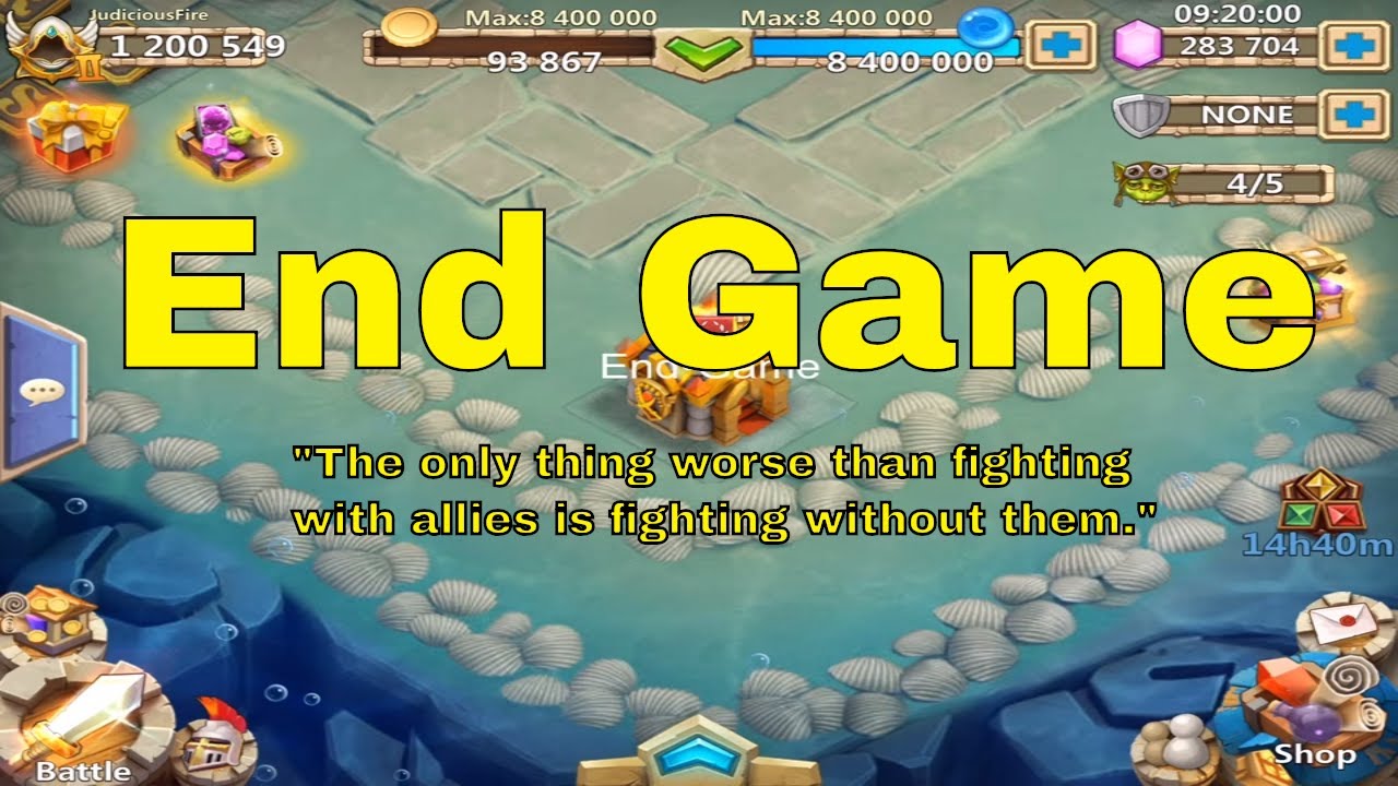 Castle Clash at End Game