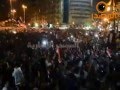 هتافات آلاف المتظاهرين بالتحرير على خطاب مرسي : العبيط اهو العبيط اهو