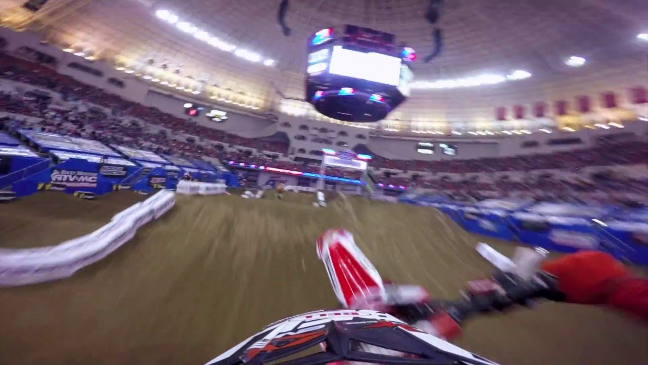 shapes paint GoPro: Ben Lamay AX Main Event 2 Win 2016 AMSOIL Arenacross Lafayette, LA