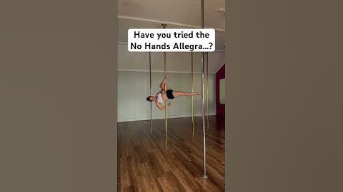 Allegra Pole Move | Allegra Pole Trick | Allegra Pole Dance Spinning Pole #pole #spinpole #shorts