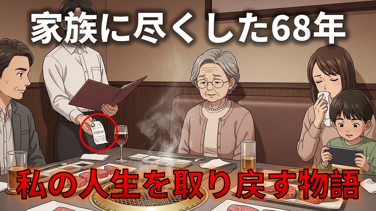 家族に尽くした68年、私の人生を取り戻す物語
