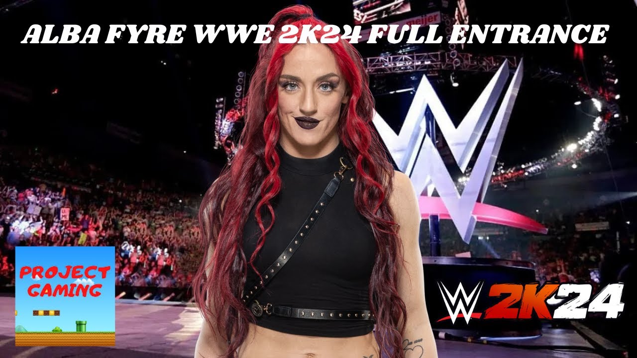 Alba Fyre Full Entrance WWE 2K24 - YouTube