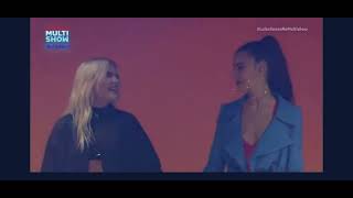 Luisa Sonza e Marina Sena - Hotel Caro no Rock in Rio 2022