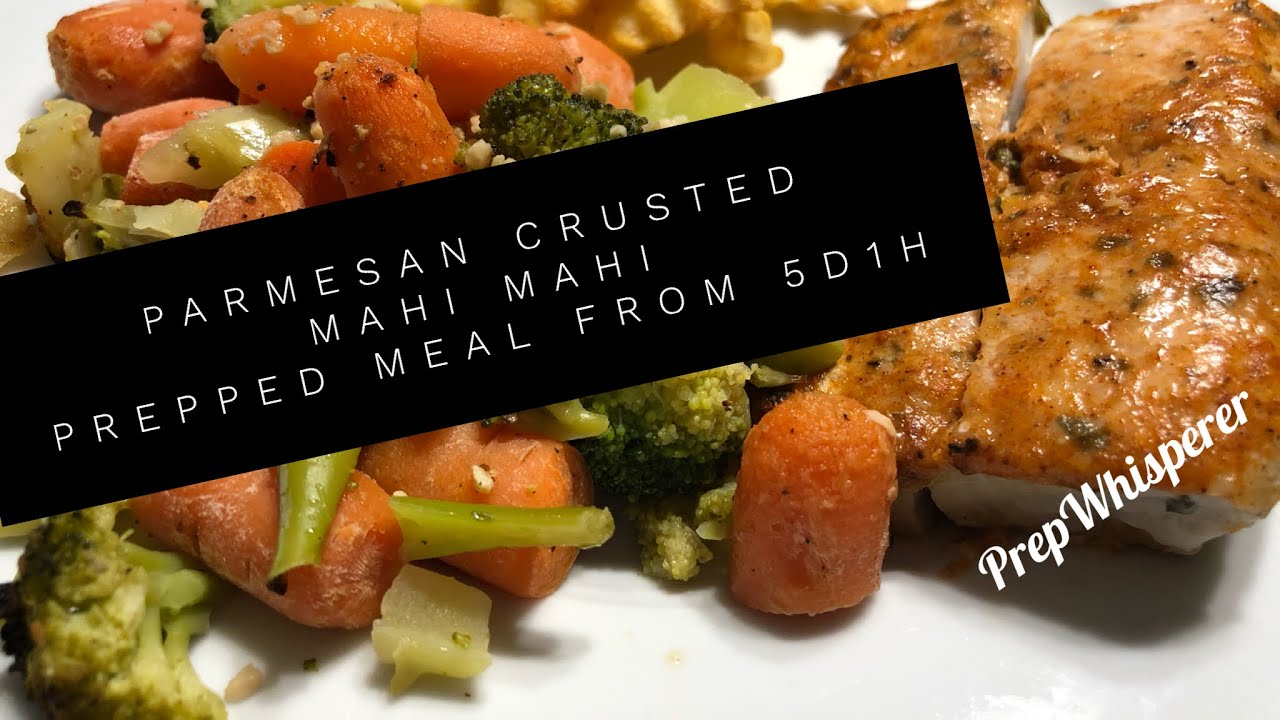 Cooking my Mahi Mahi prepped meal 5 Dinners 1 Hour Plan YouTube