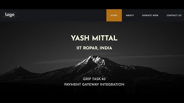 TASK#3: PAYMENT GATEWAY INTEGRATION | The Sparks Foundation | #GRIPJAN21
