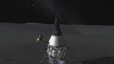 Kerbal Space Program - Gemini Lunar Surface Rescue Spacecraft - RSS