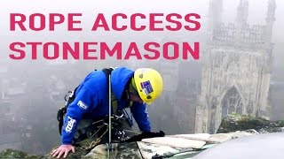 Rope Access Stonemason Documentary by Jana Bolz