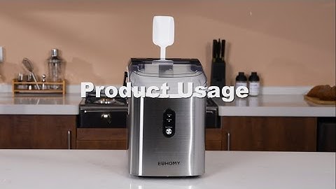 EUHOMY | IM002-N: First-Time Use and Feature Guide#euhomy #icemaker #icemachine #ice