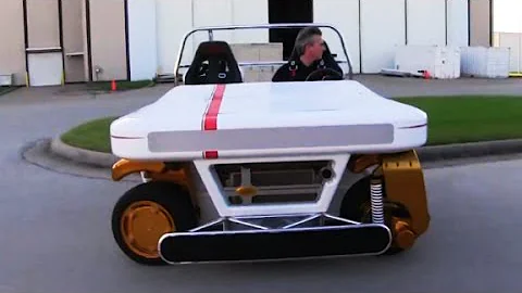 NASA's new car can drive sideways