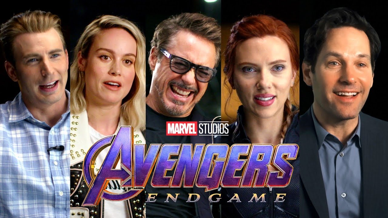 AVENGERS: ENDGAME Full Cast Interview (2019) Marvel 