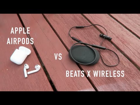 beats x wireless vs airpods
