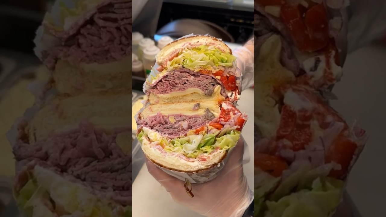 This SANDWICH SHOP in Brooklyn, NYC takes their sandwich game very, very seriously. 🤔 #DEVOURPIWER