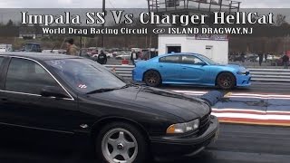 Charger Hellcat Vs Impala Ss