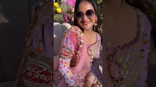 Haldi decor /This Isn't Your Regular Haldi 😍💜 | Dreamy Pink & Purple Haldi Celebration #haldi