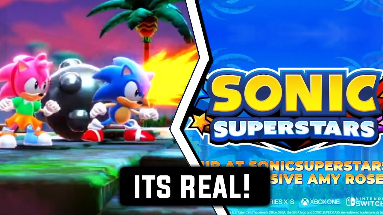 Return to your 2D roots with Sonic Superstars just announced at