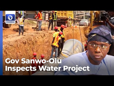 Gov Sanwo Olu Inspects Adiyan Water Project, Promise Completion In 12 months