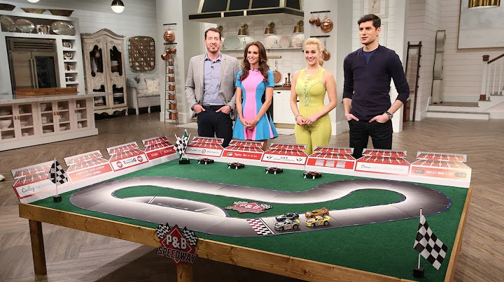 Racing with NASCAR Couple Kyle and Samantha Busch!...