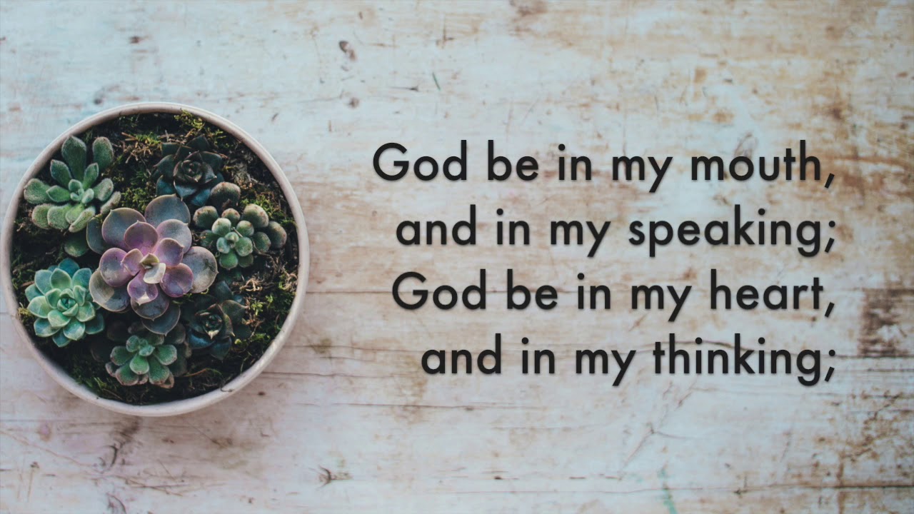 Download God be in my head  |  Hymn 694