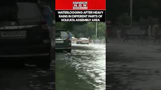 Waterlogging In Different Parts Of Kolkata Assembly Area After Heavy Rainfall #shorts #ytshorts