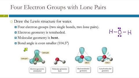 10.3 VSEPR Theory: The Effect of Lone Pairs