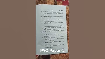 B.Ed. Paper-2 Semster-1 . Subject Name is Education in India [CC-2]. Jiwaji University