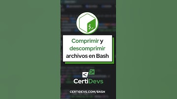 Comprimir y descomprimir archivos en Linux Bash terminal comandos